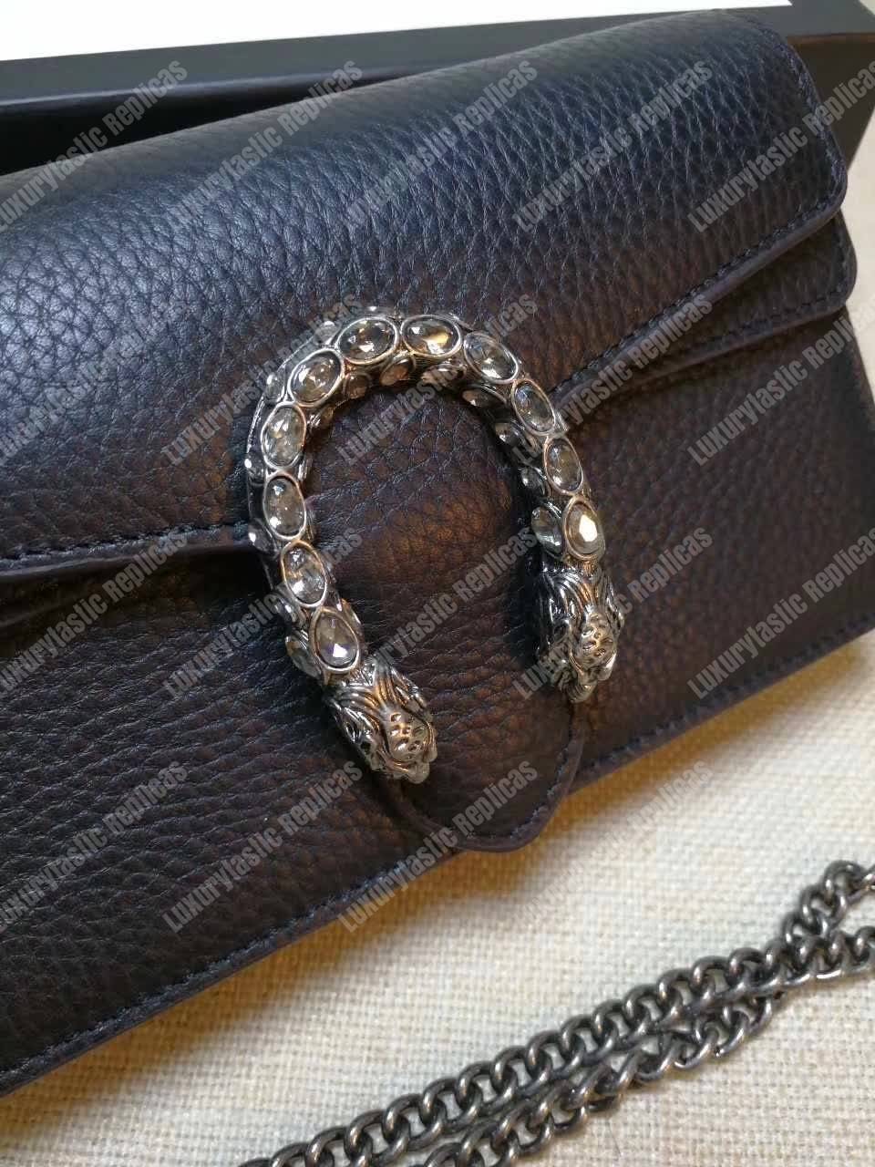 G*u*i dionysus leather super mini bag