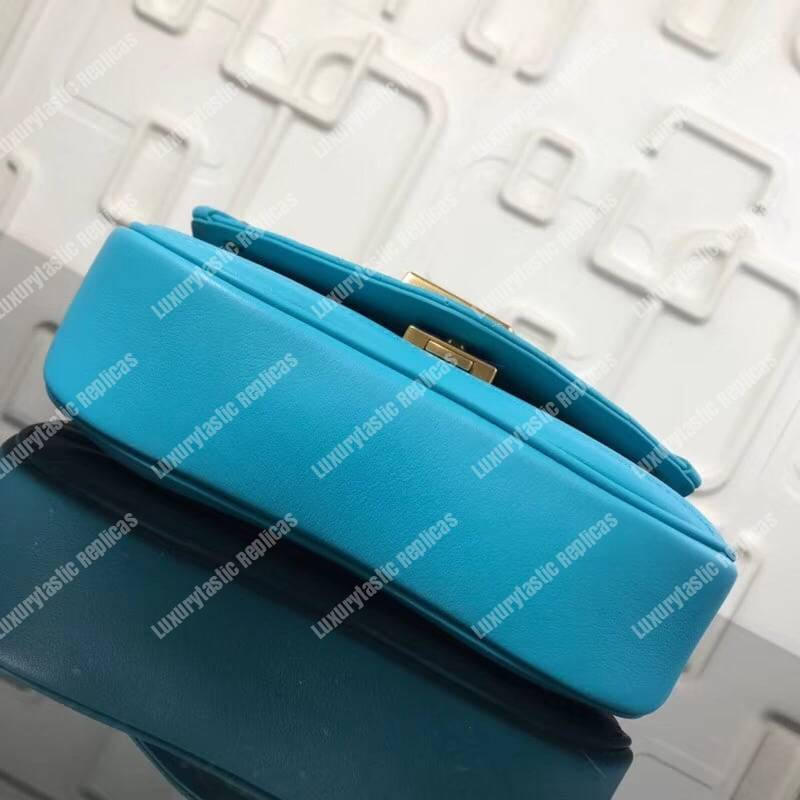 LV New Wave Chain Bag PM Malibu Green
