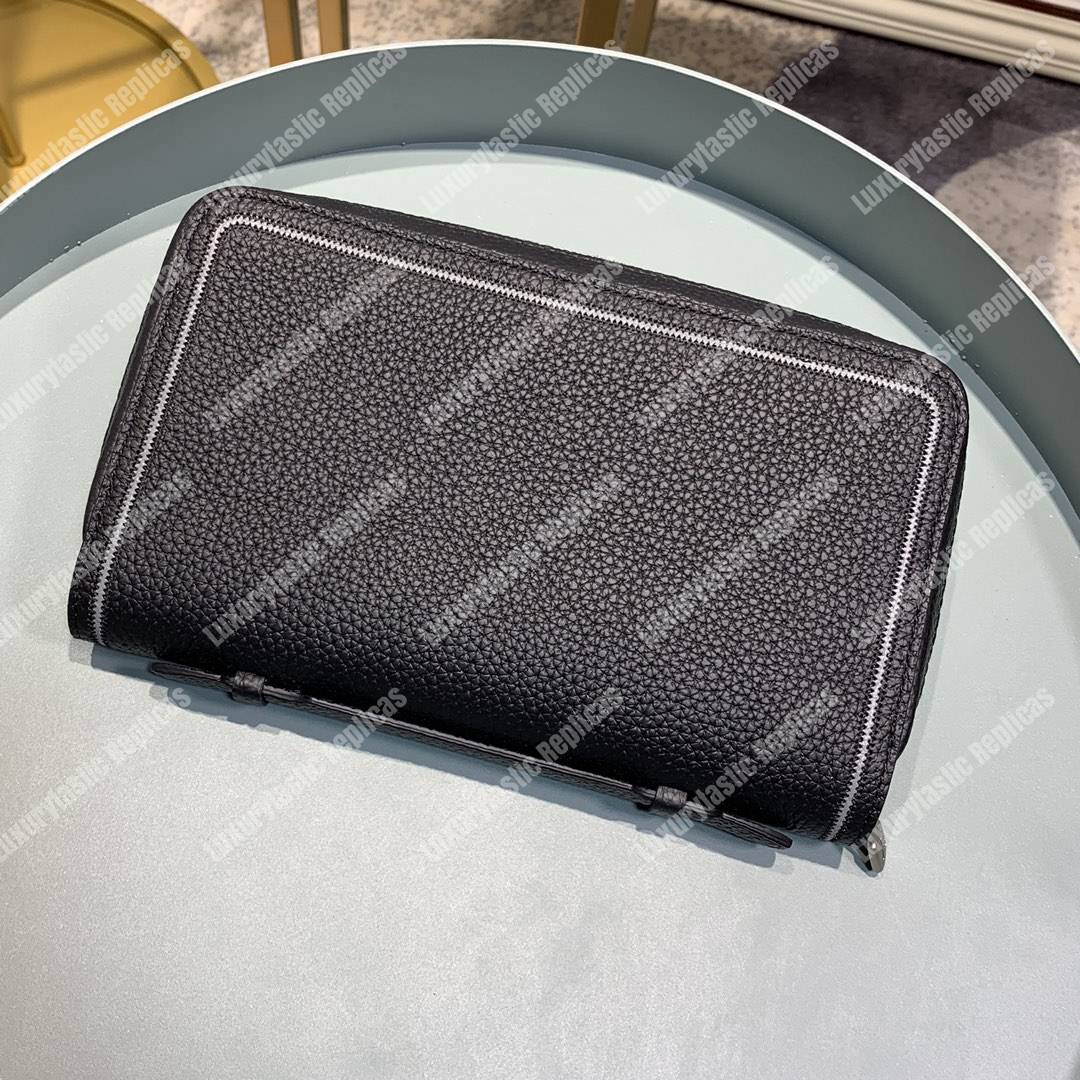 LV Zippy XL Wallet Taurilon Leather