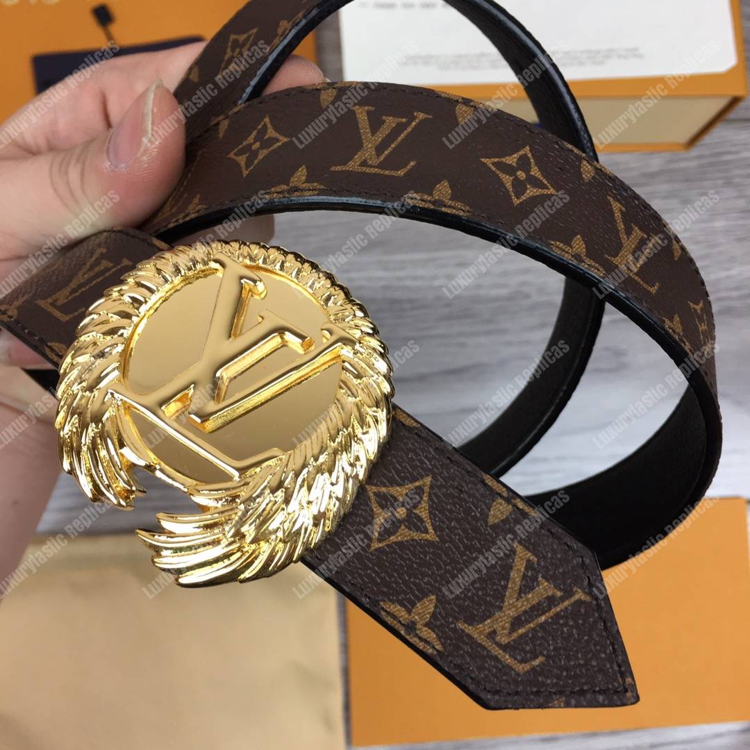 LV Circle 30mm Reversible Monogram Belt