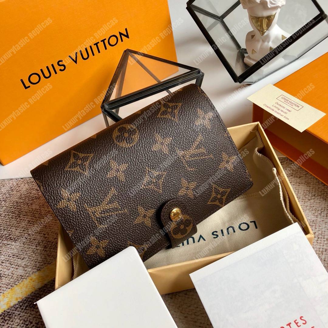 LV Small Ring Agenda Cover Monogram