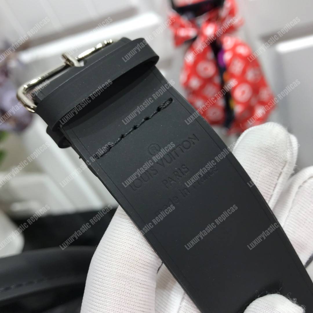 LV Keepall Bandoulière 50 Gray Pixel