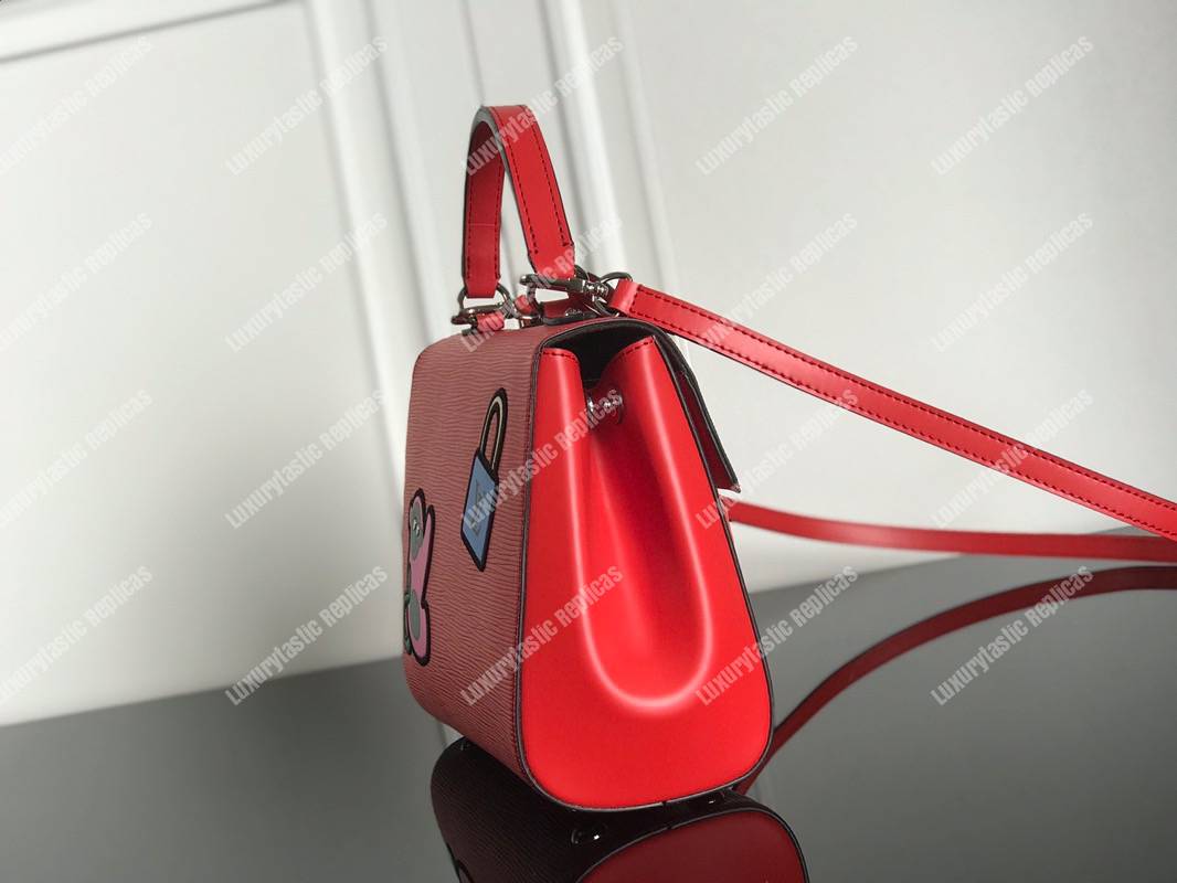 LV Cluny BB Epi Leather Luxury Trunkmaker Red