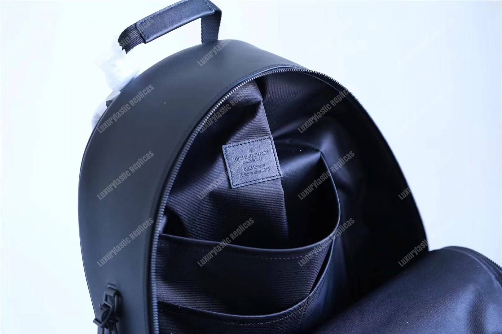 LV Backpack PM Dark Infinity Leather