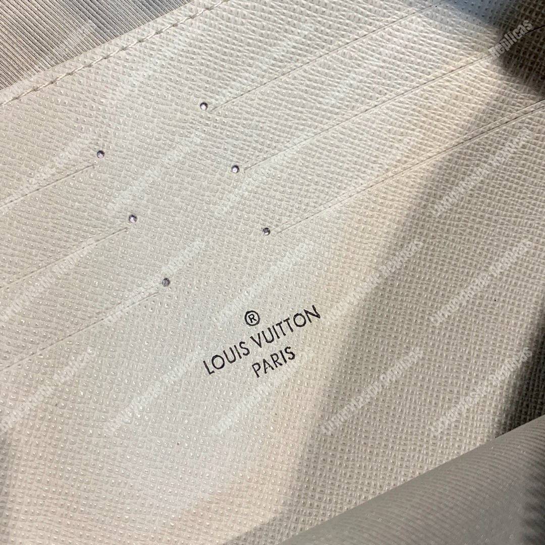 LV Zipped Pouch GM Monogram White