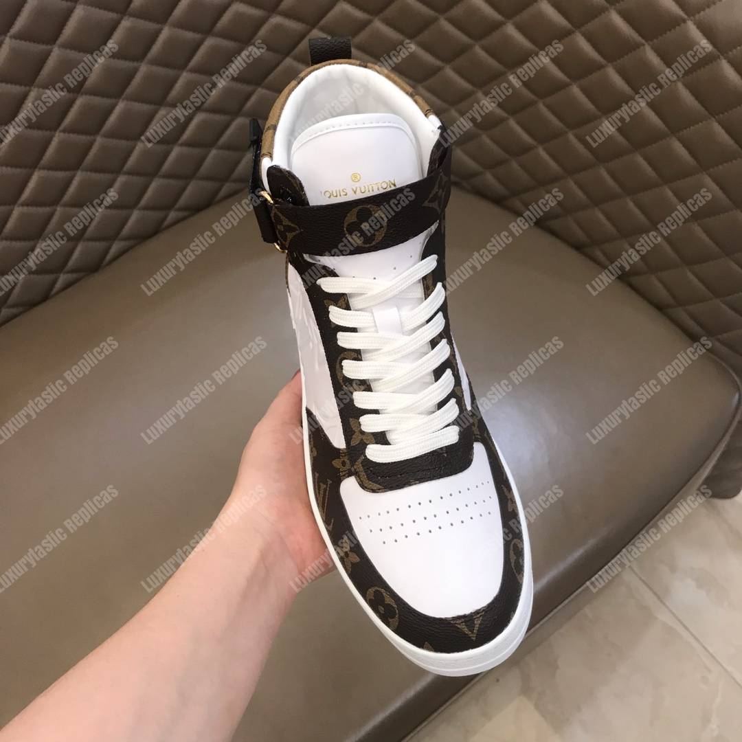LV Rivoli Sneaker Boot Monogram Canvas