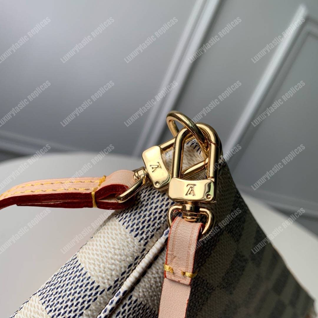 LV Pochette Accessoires Damier Azur