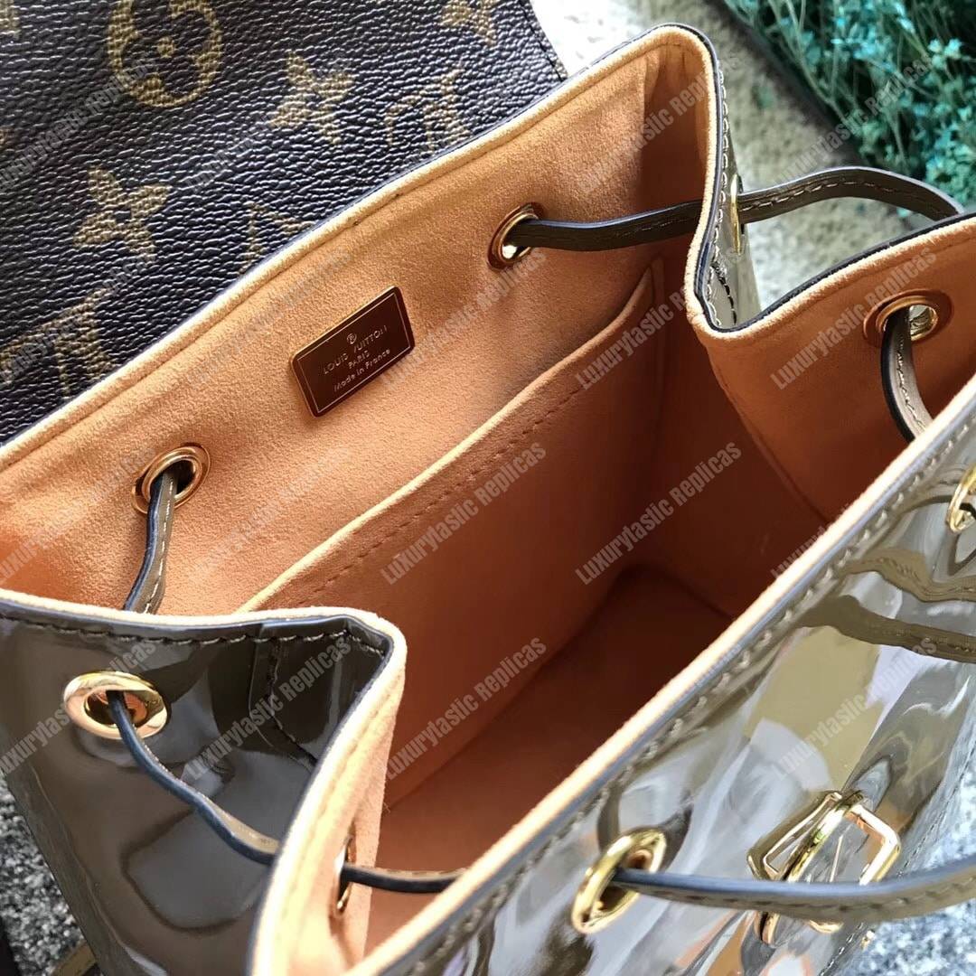 LV Hot Springs Backpack Patent Leather