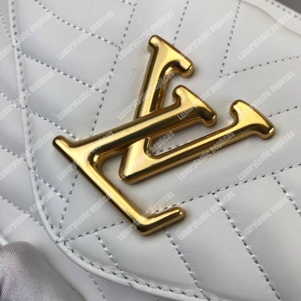 LV New Wave Chain Bag MM White