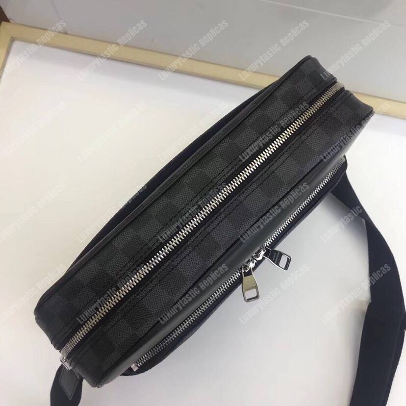 LV Dayton Reporter MM Damier Graphite