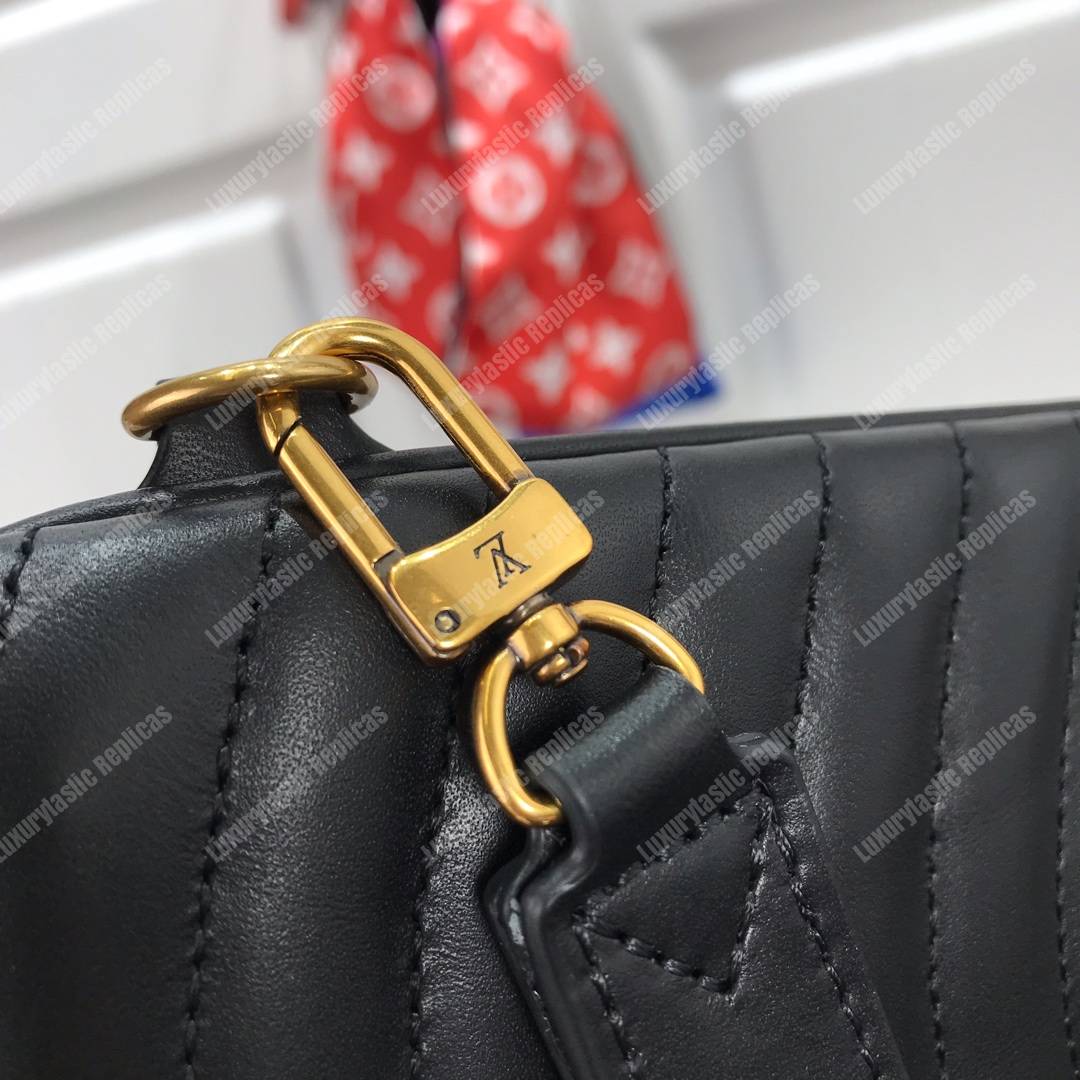 LV New Wave Zip Pochette Black