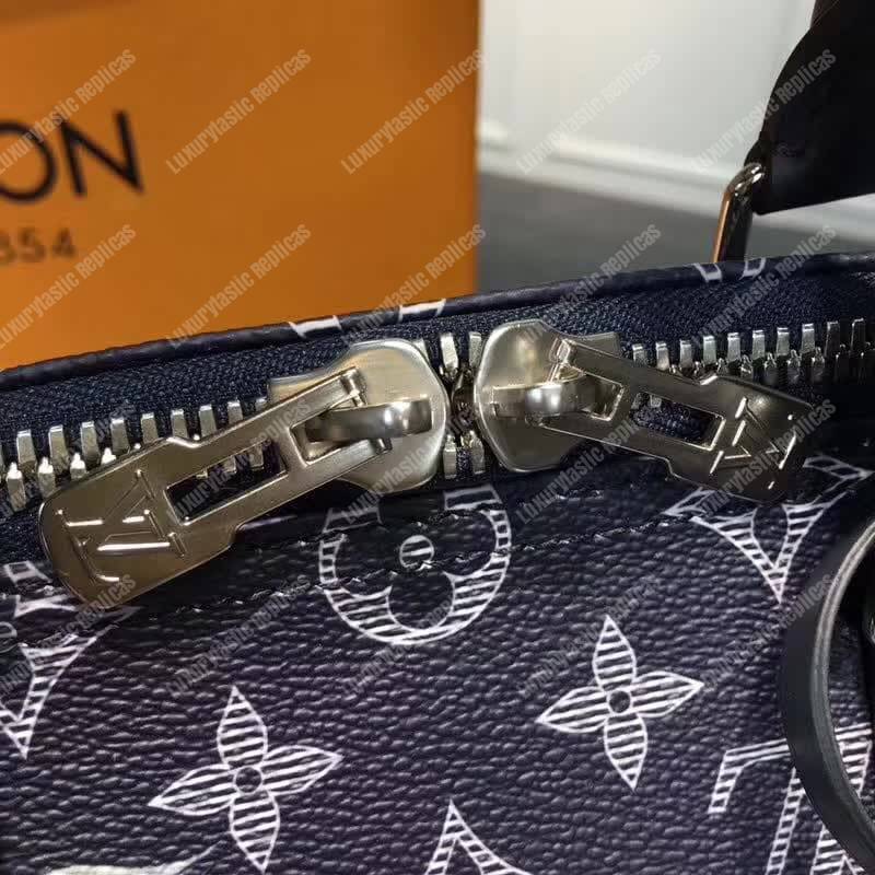 LV Keepall 45 Bandouliere Duffel Bag Monogram Canvas 2017