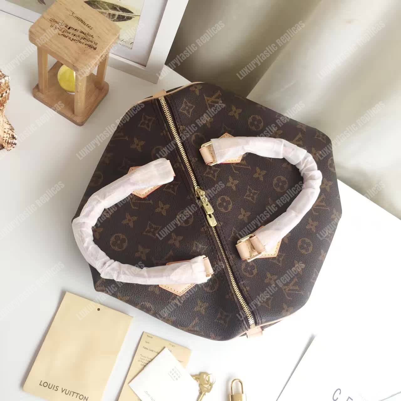 LV Speedy Bandouliere 35 Monogram