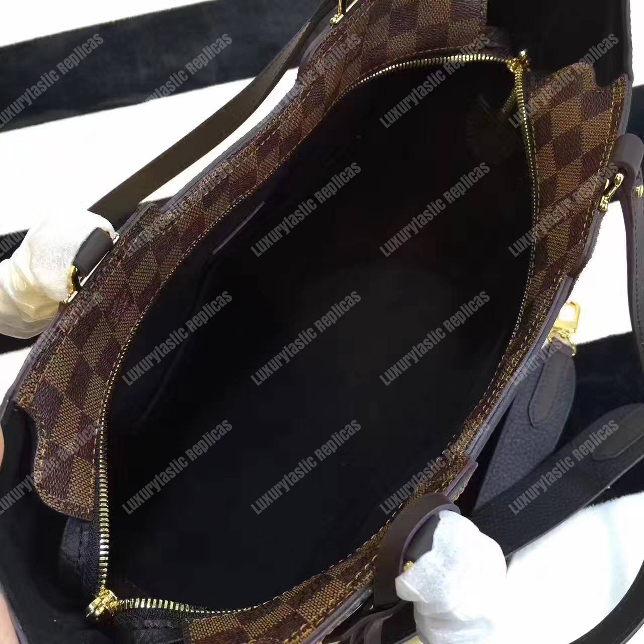 LV Jersey Damier Ebene Noir