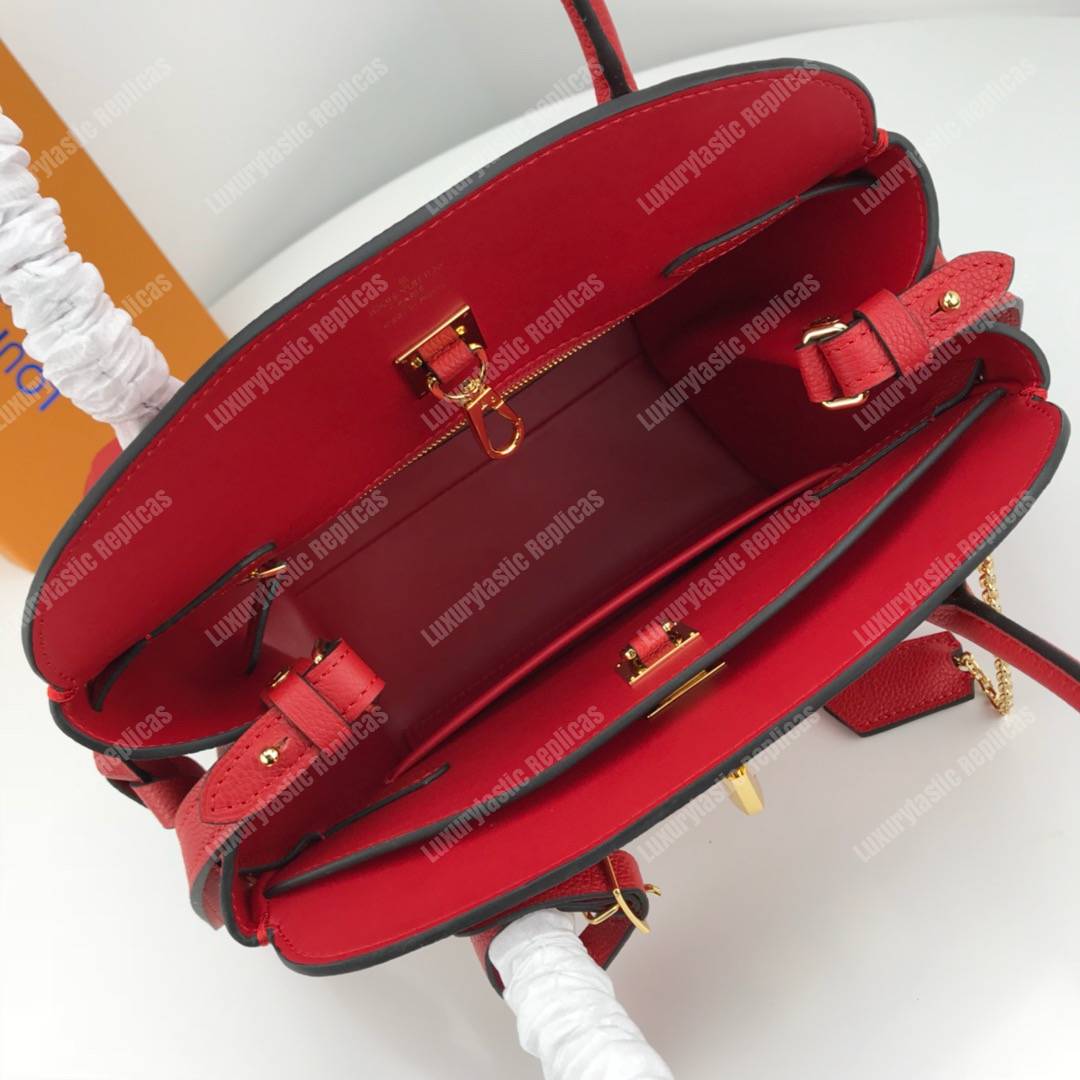 LV Milla PM Veau Nuage Rose Rubis