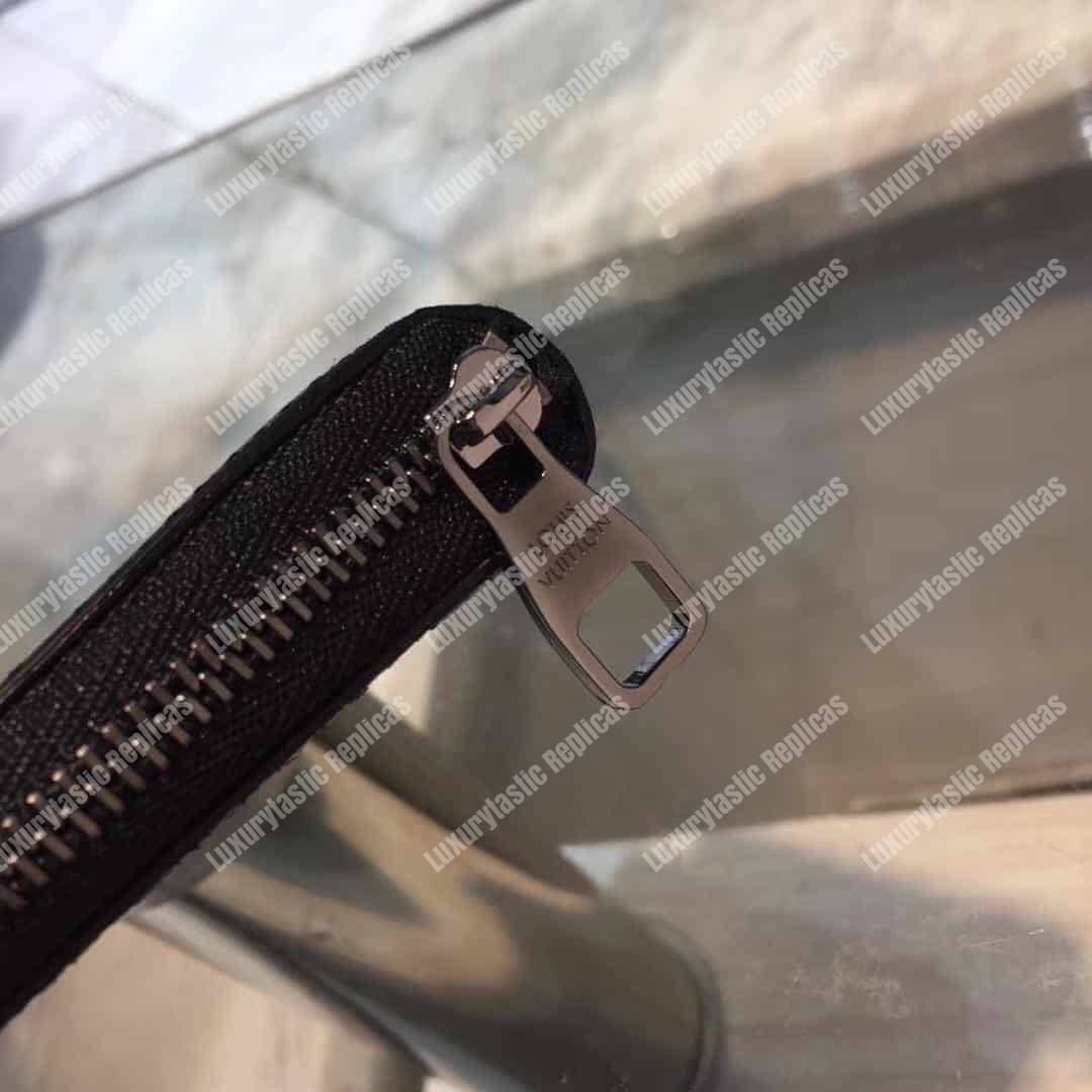 LV Zippy Compact Wallet Damier Graphite Canvas