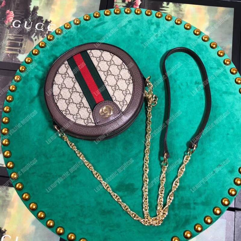 G*u*i ophidia mini gg round shoulder bag