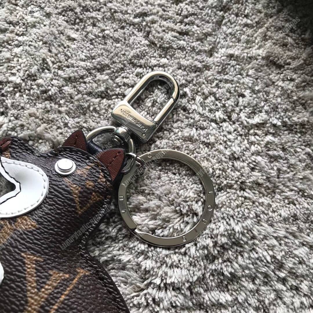 LV Dog Bag Charm and Key Holder