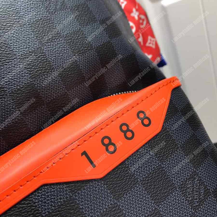 LV Damier Cobalt Race Discovery Backpack PM