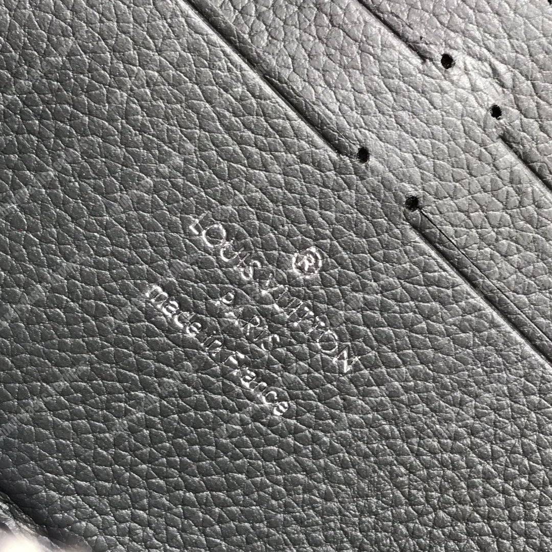 LV Lockme Zippy Wallet Lie de Vin