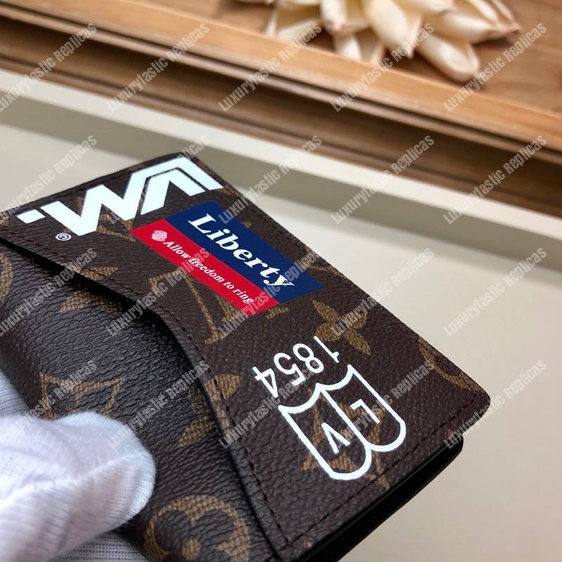 LV Pocket Organizer Monogram Marron