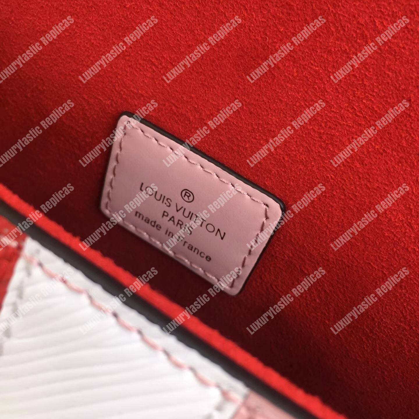 LV Cluny MM Epi Leather Rose Ballerine