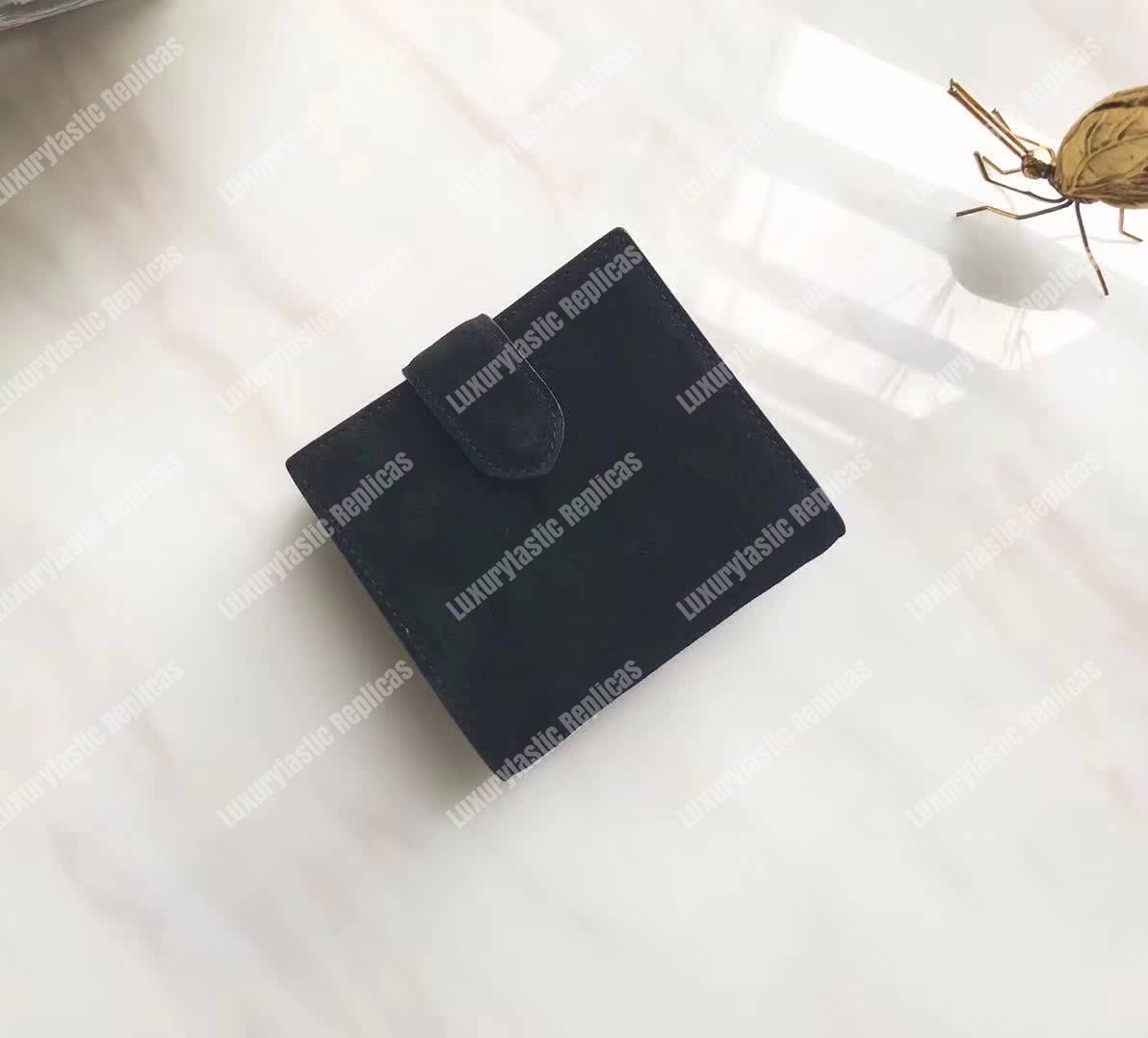 G*u*i dionysus suede wallet black