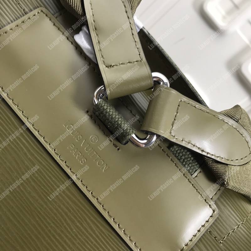 LV Christopher Backpack Epi Leather Khaki