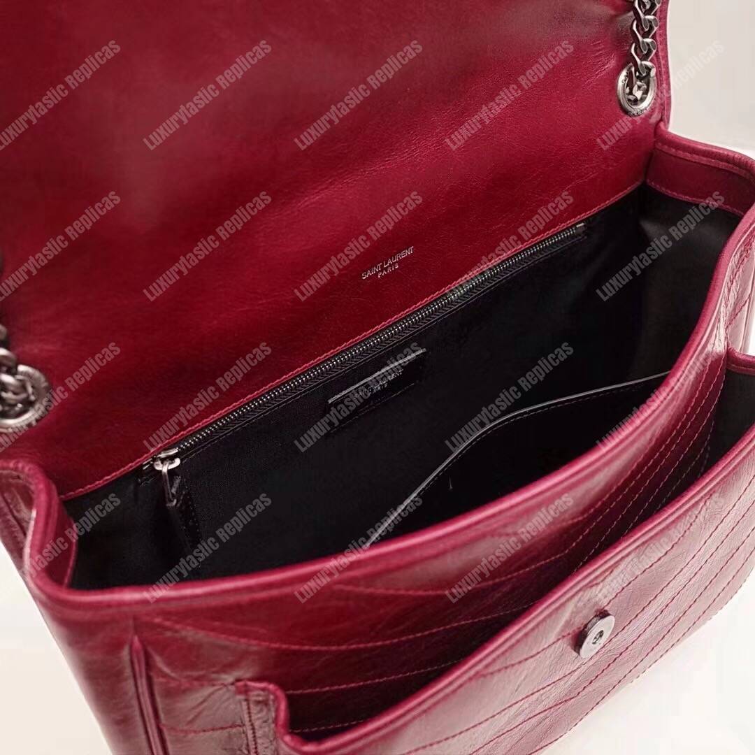Saint Laurent Niki Large Red Vintage