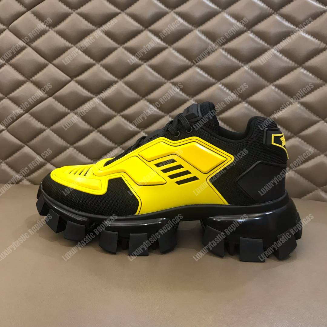 Pra*a cloudbust thunder knit sneakers yellow