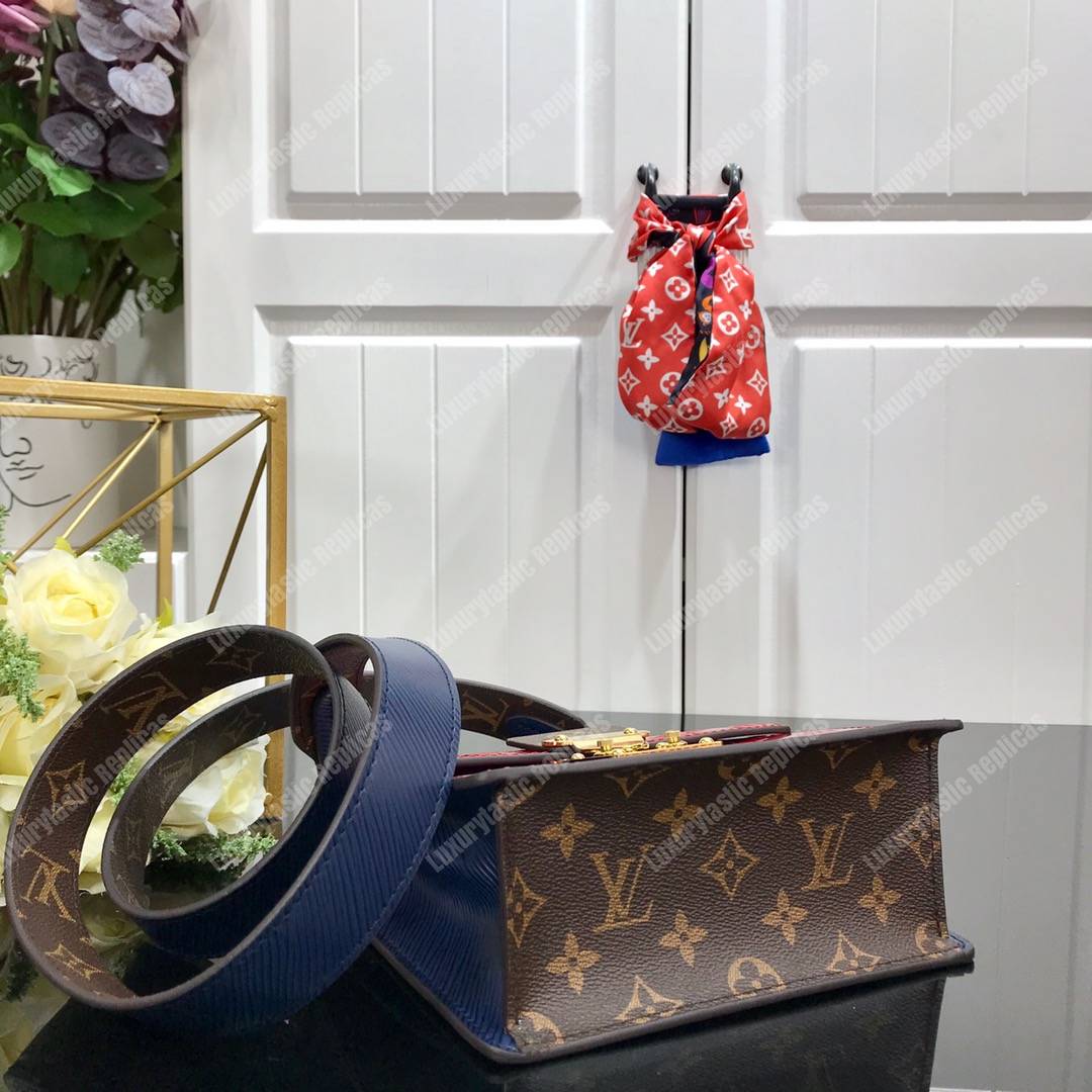 LV Spring Street Monogram Vernis Scarlet