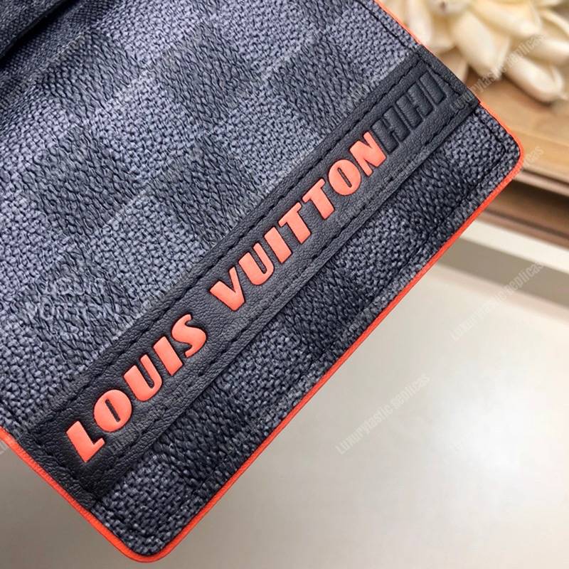 LV Damier Cobalt Race Pocket Organizer