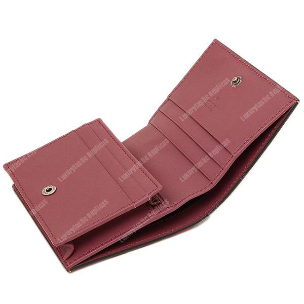 G*u*i gg blooms card case antique rose