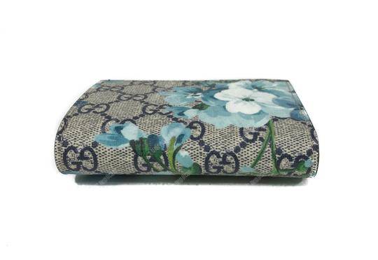 G*u*i gg blooms card case blue