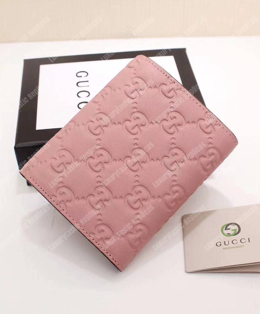 G*u*i gg padlock wallet magnolia