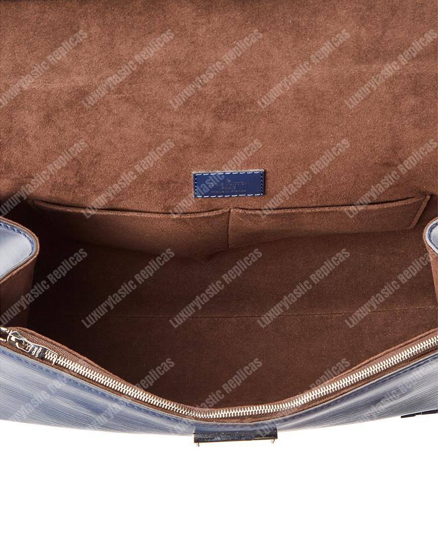 LV Cluny MM Epi Leather Indigo