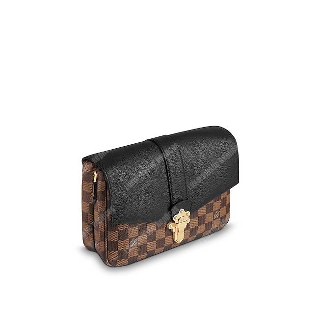 LV Clapton PM Damier Ebene Noir