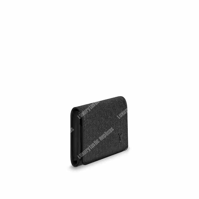LV Enveloppe Carte De Visite Noir