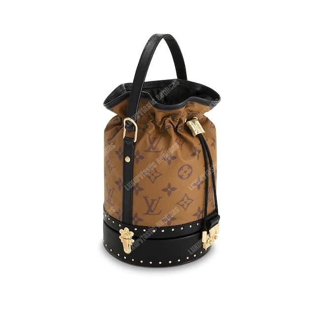 LV Petit Noe Trunk Monogram Reverse Canvas