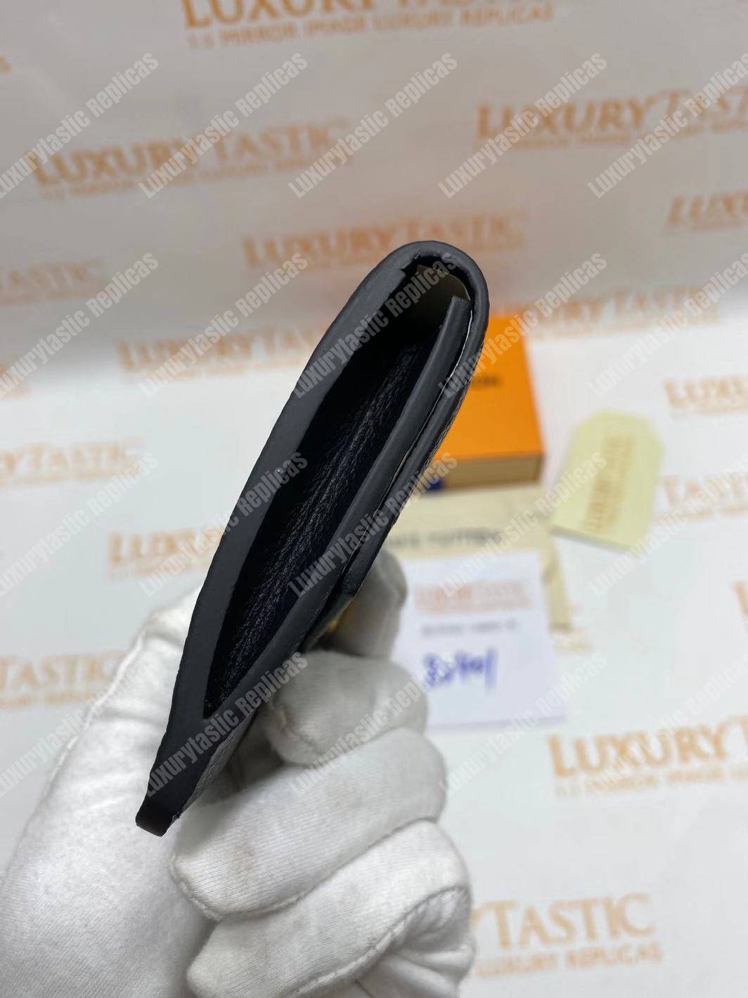 LV Key Pouch Monogram Empreinte Noir