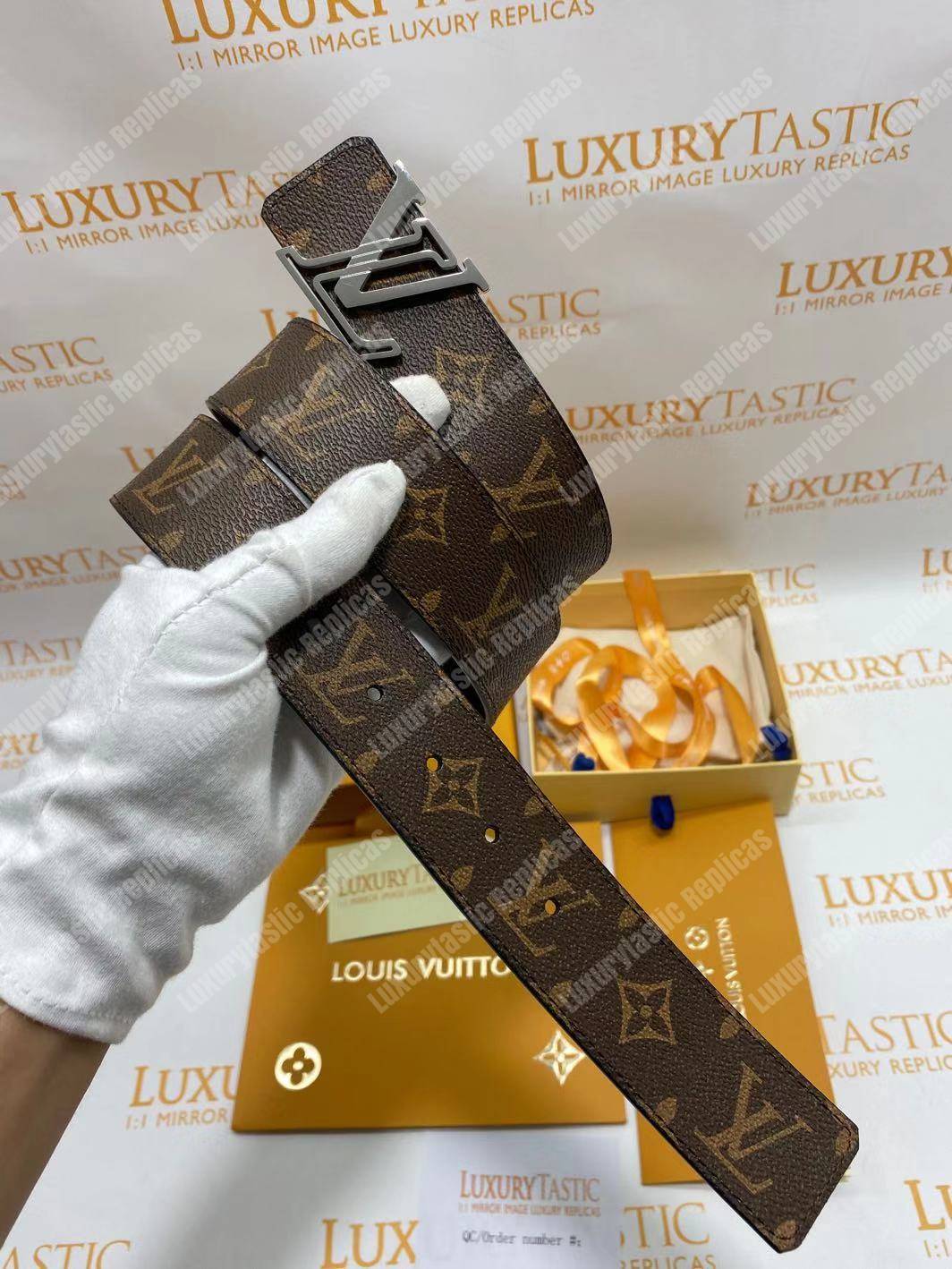 LV Line 40mm Reversible Monogram Belt