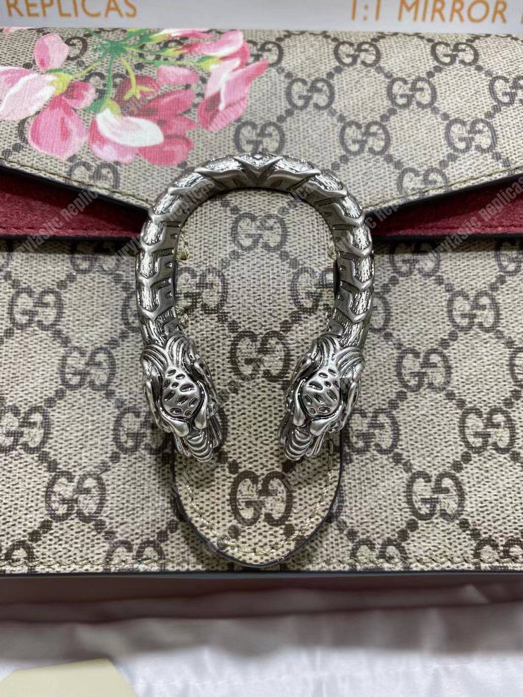 G*u*i dionysus gg sup*e blooms shoulder bag burgundy