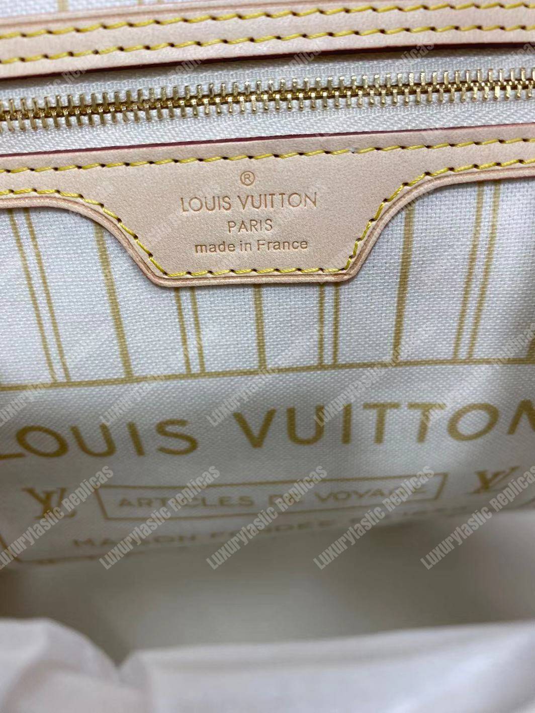 LV Neverfull GM Damier Azur