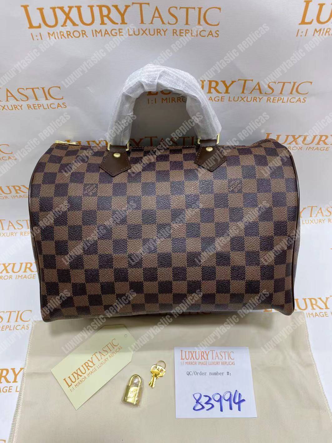 LV Speedy 30 Damier Ebene