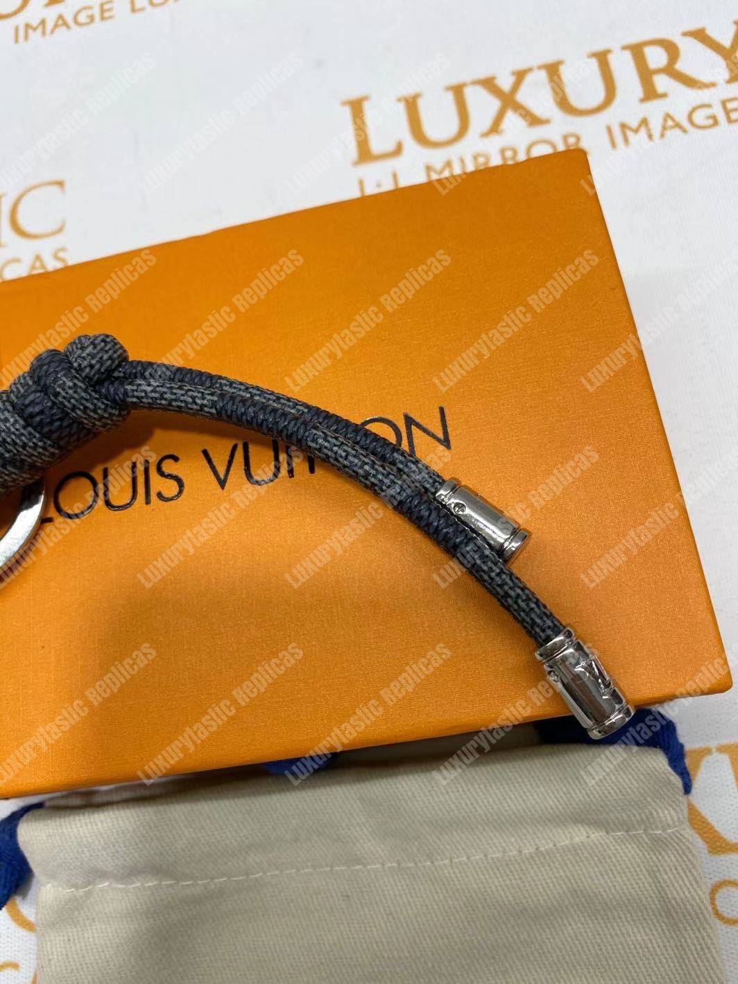 LV Leather Rope Key Holder