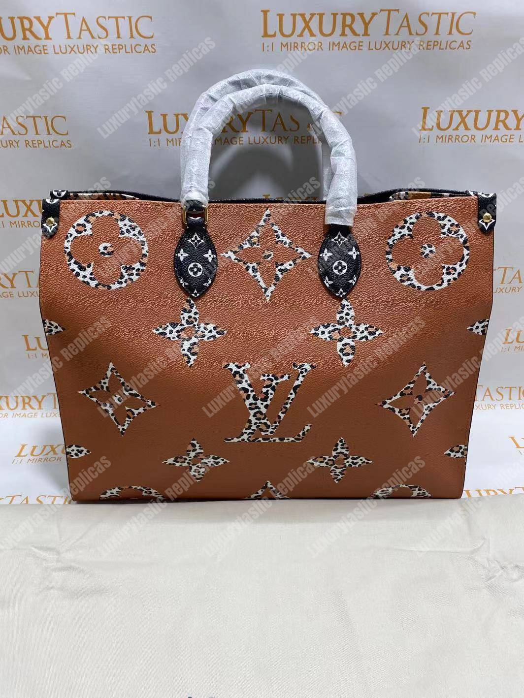 LV Onthego Monogram Black/White GM