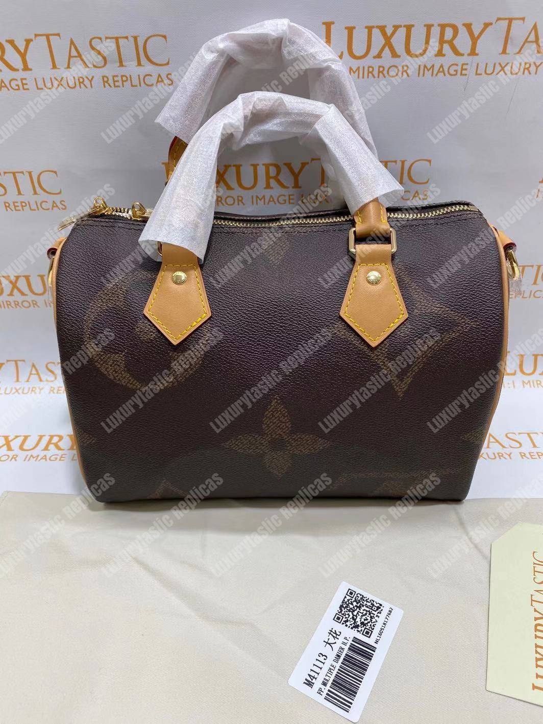 LV Speedy Bandoulière 25 Monogram Giant