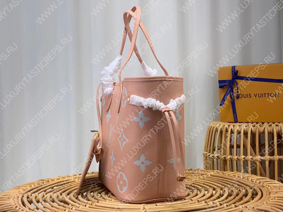 l**is V*t*n neverfull mm trianon pink / cream m46329