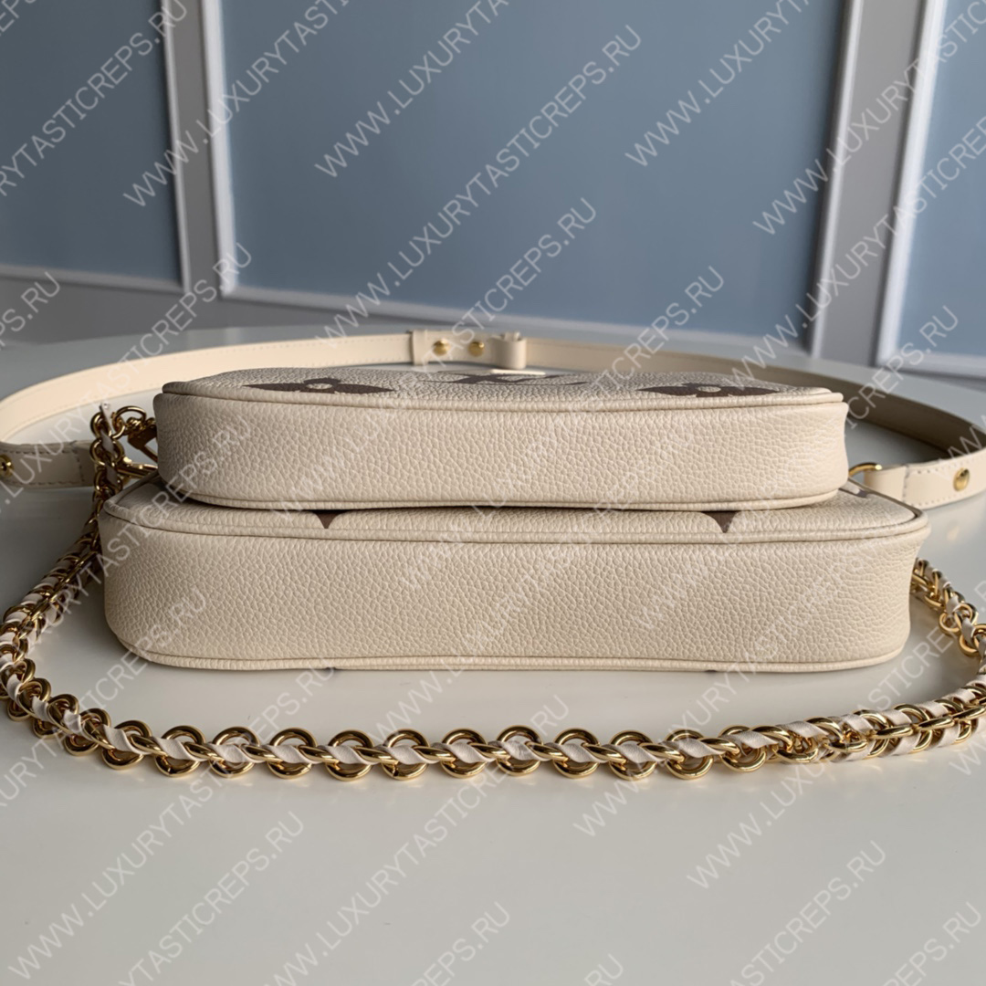 l**is V*t*n multi pochette accessoires arizona beige / cream m45983