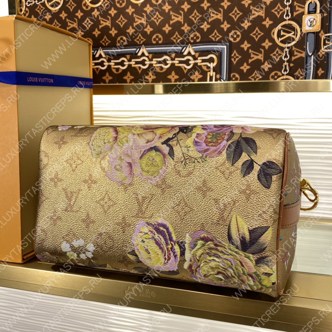 l**is V*t*n speedy bandouliÈre 25 gold m21317